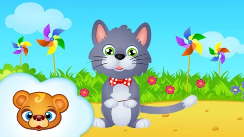 Piosenki dla Dzieci - Wlazł Kotek - RosNutki