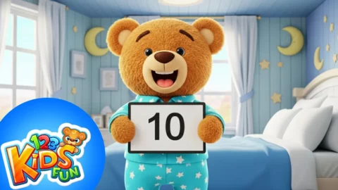 Ten in the Bed - Nursery Rhymes - Kids Songs